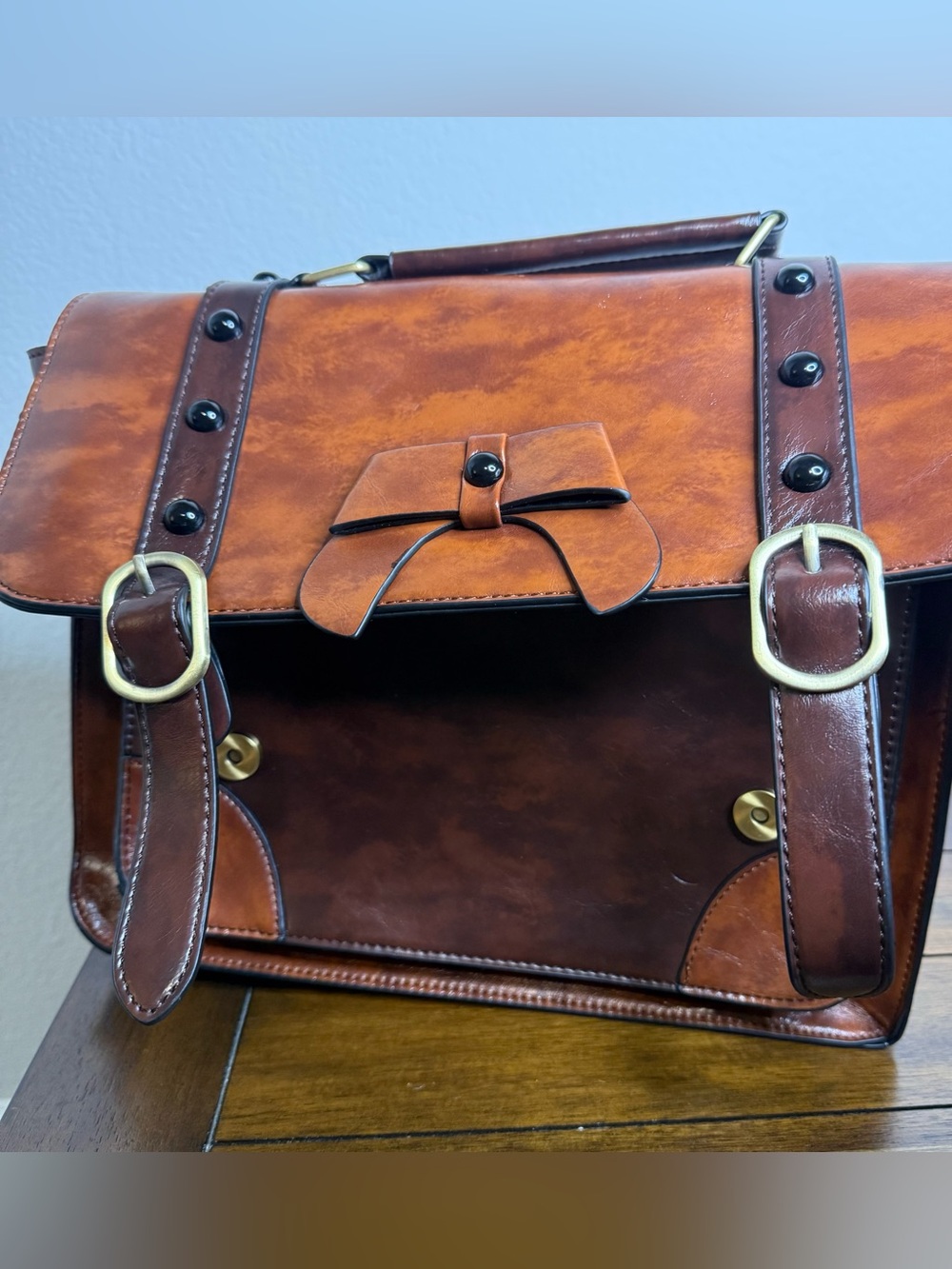 NWOT Ecosusi Messenger bag - Picture 3 of 4
